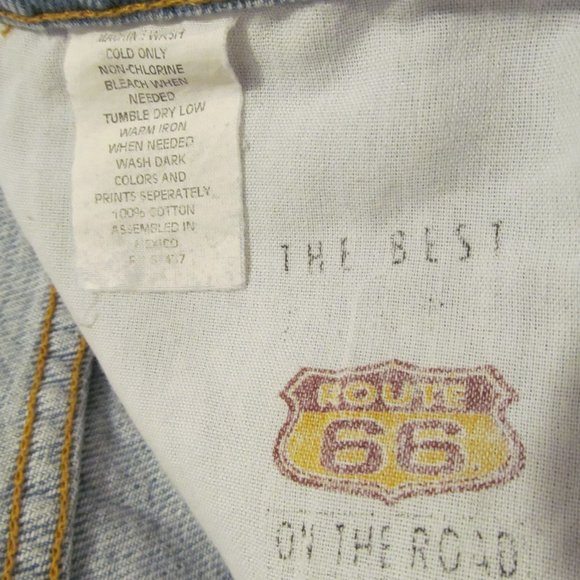 Vintage 80s 90s Route 66 Womens Jeans Light Wash Size 18 18W (35 x 30) - Picture 10 of 12